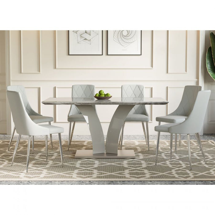 Napoli/ Devo 7-Piece Dining Set