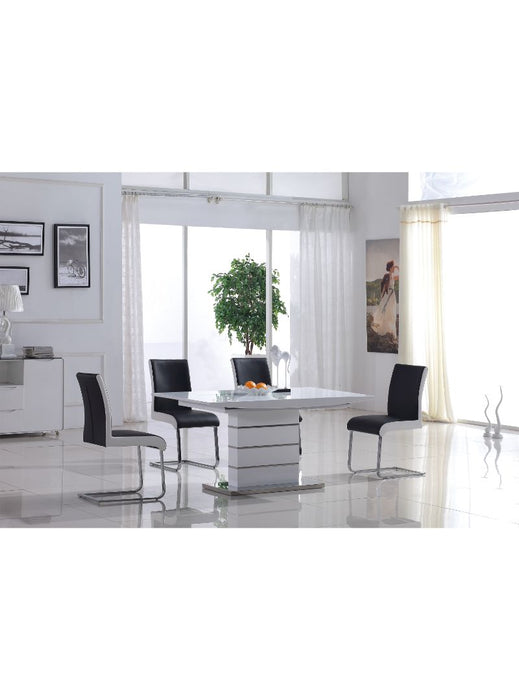 Castor Dining Table only in High Gloss Finish
