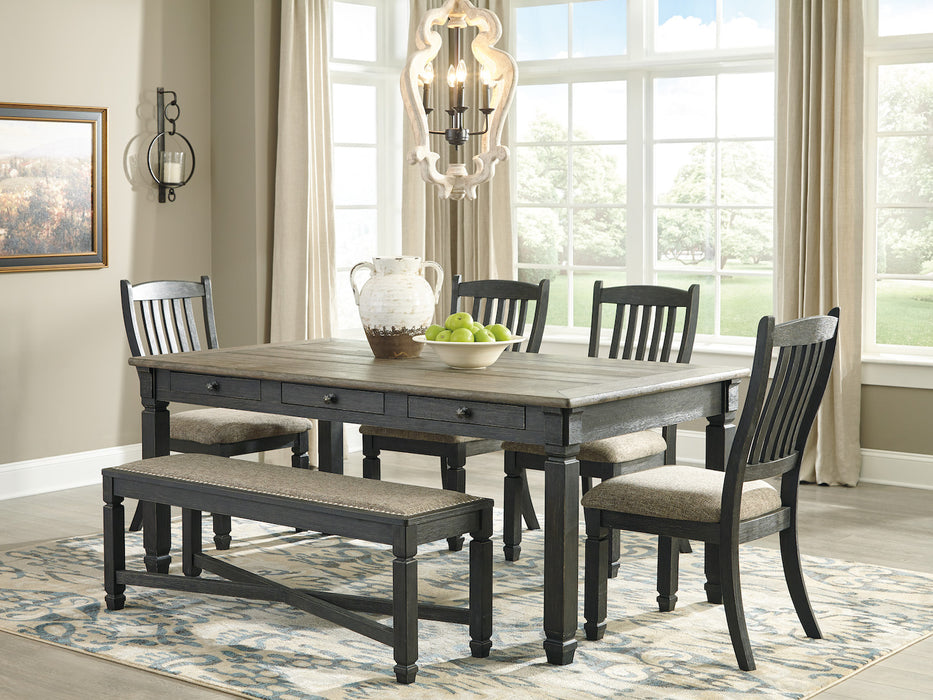 Tyler Creek Two-tone finish Dining Room Set Signature Design by Ashley