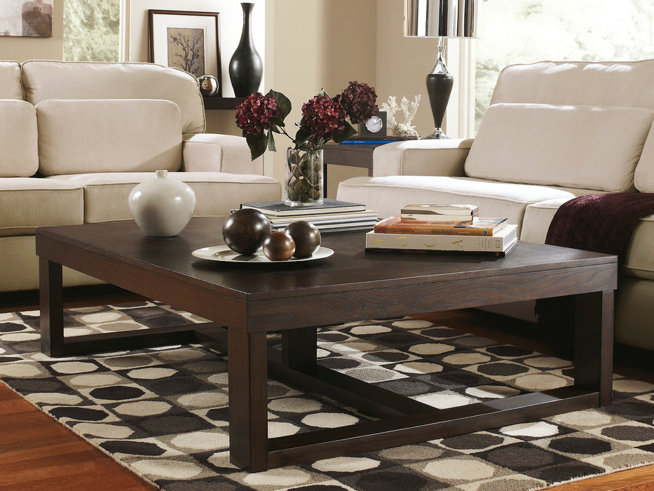 Ashley Watson Coffee Table in Dark Brown