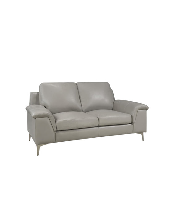 Barbara Leather Loveseat