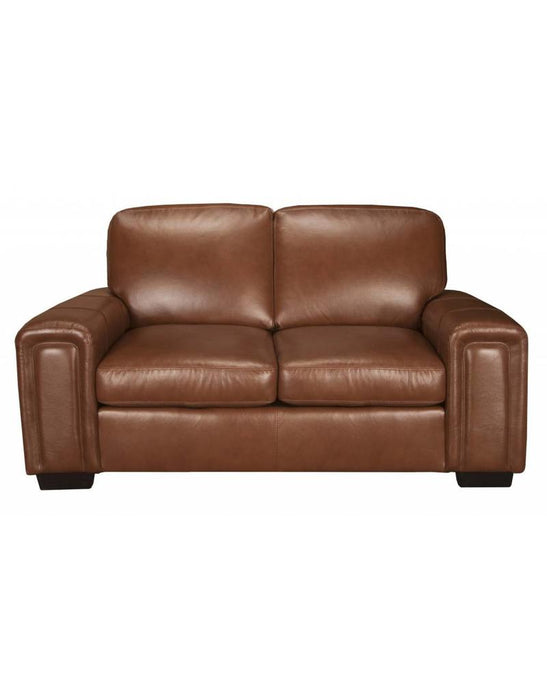Lux Leather Loveseat