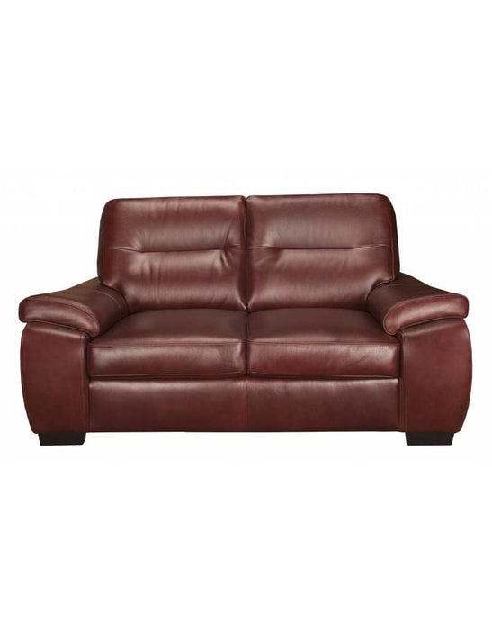 Marvin Leather Loveseat
