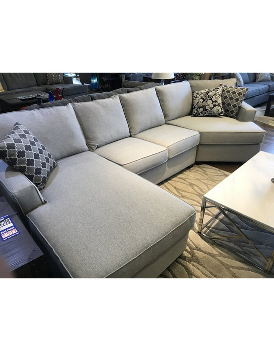 Canadian Made 3-Piece Sectional with Chaise/Cuddler option