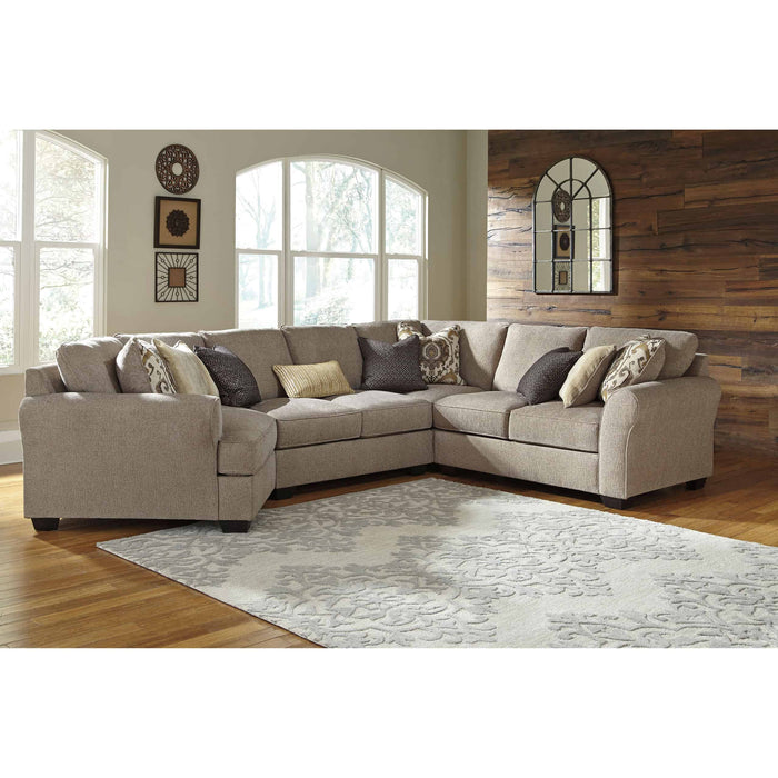 Pantomine 4-Piece Sectional with Cuddler by Ashley Furniture