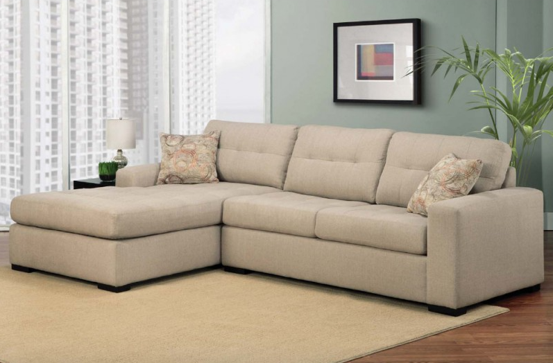 Willow 2-Piece Sectional with choice of fabric/colors