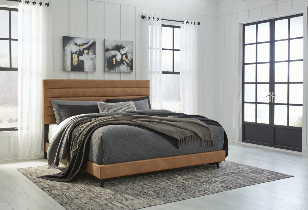Vintasso Upholstered Bed only in Queen and King